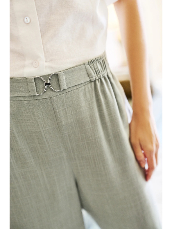 Moodo Ženske hlače Moodo - zelene