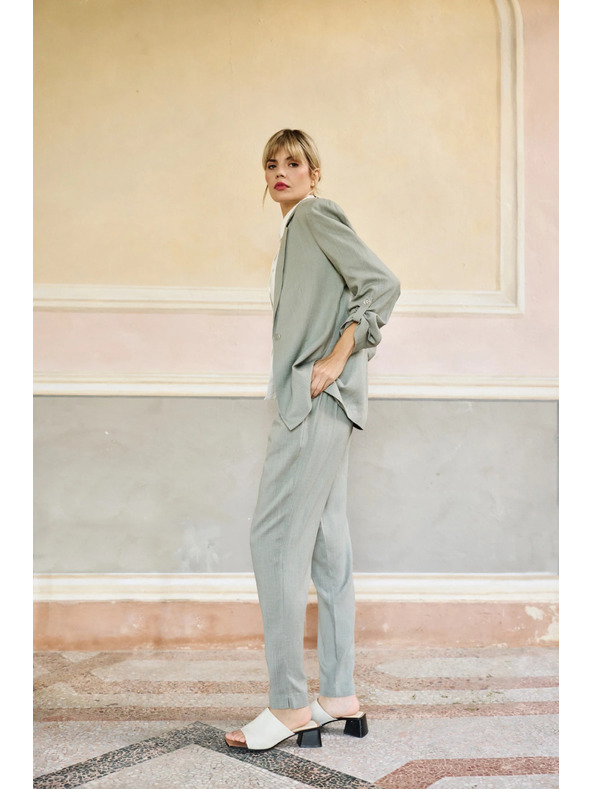 Moodo Ženske hlače Moodo - zelene