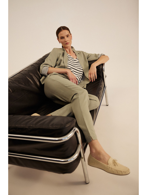 Moodo Ženske hlače Moodo - zelene