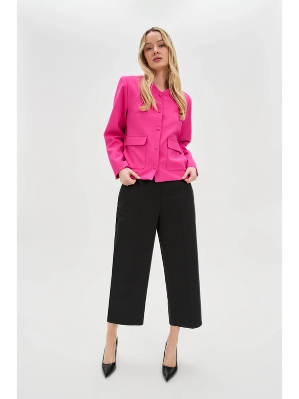 Moodo Crne skraćene hlače Moodo