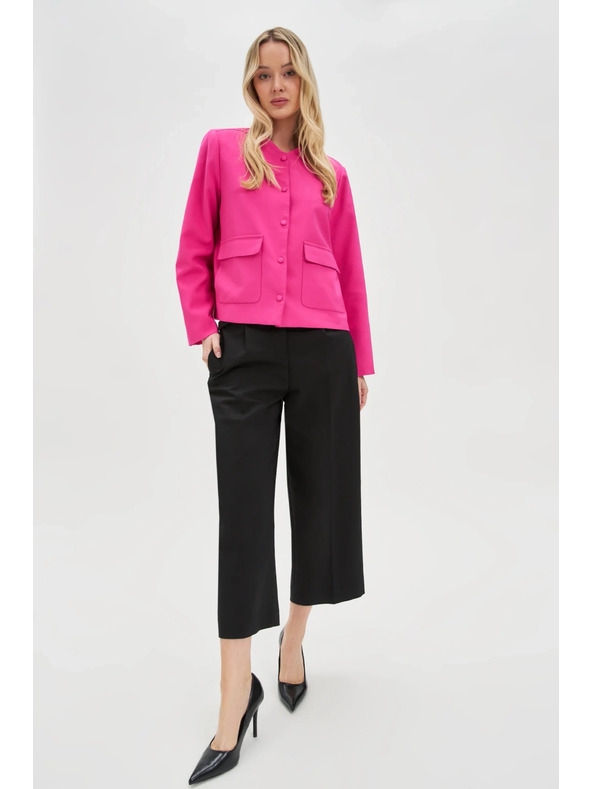 Moodo Crne skraćene hlače Moodo