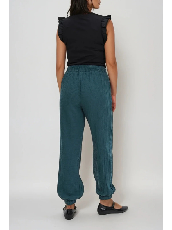 Moodo Ženske hlače Moodo - zelene