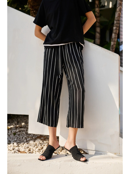Moodo Ženske prugaste hlače Moodo