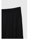 Moodo Ženske široke hlače Moodo - crne