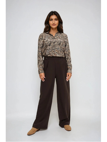 Moodo Ženske hlače Moodo - smeđe