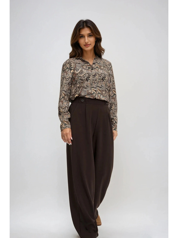 Moodo Ženske hlače Moodo - smeđe