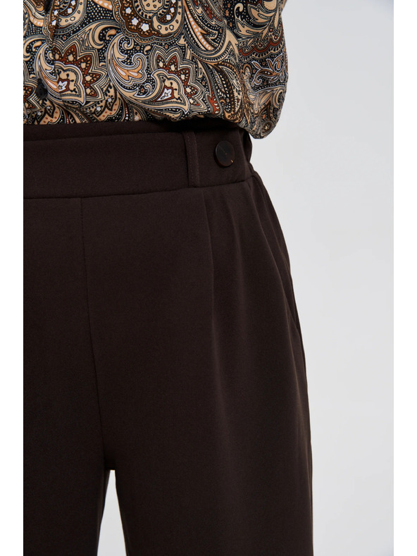 Moodo Ženske hlače Moodo - smeđe