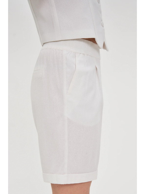 Moodo Ženske kratke hlače Moodo - bijele