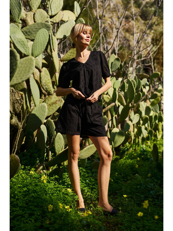 Moodo Ženske kratke hlače Moodo - crne