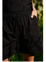 Moodo Ženske kratke hlače Moodo - crne