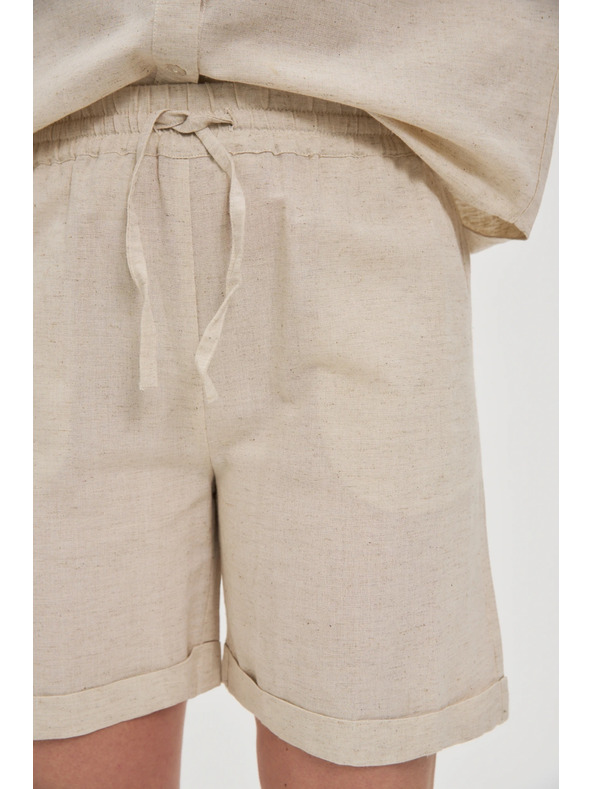 Moodo Ženske kratke hlače Moodo - bež