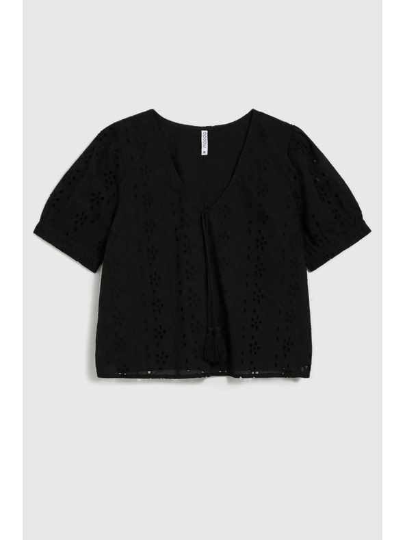 Moodo Crna ženska košulja madeira