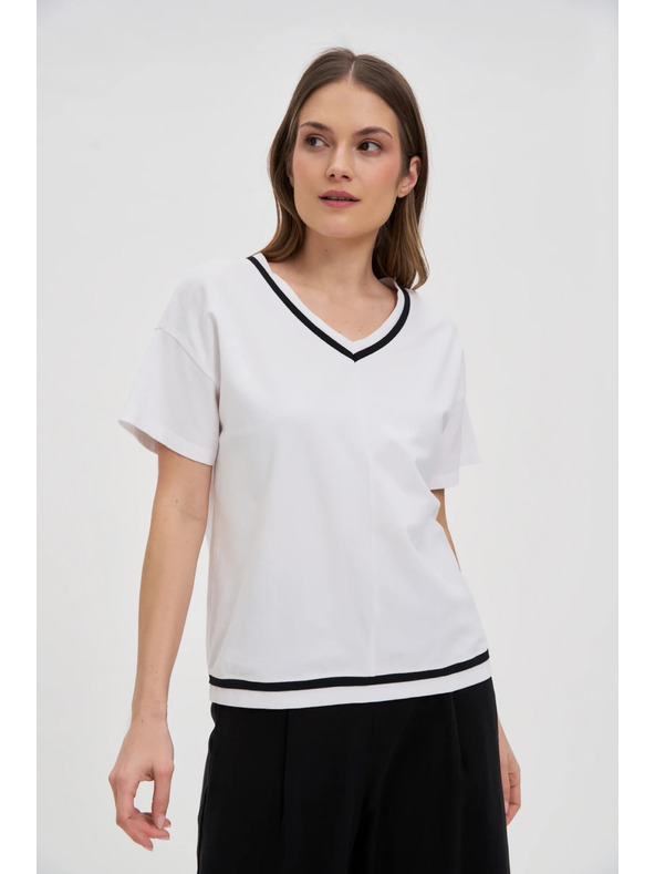 Moodo Ženska majica Moodo – bijela