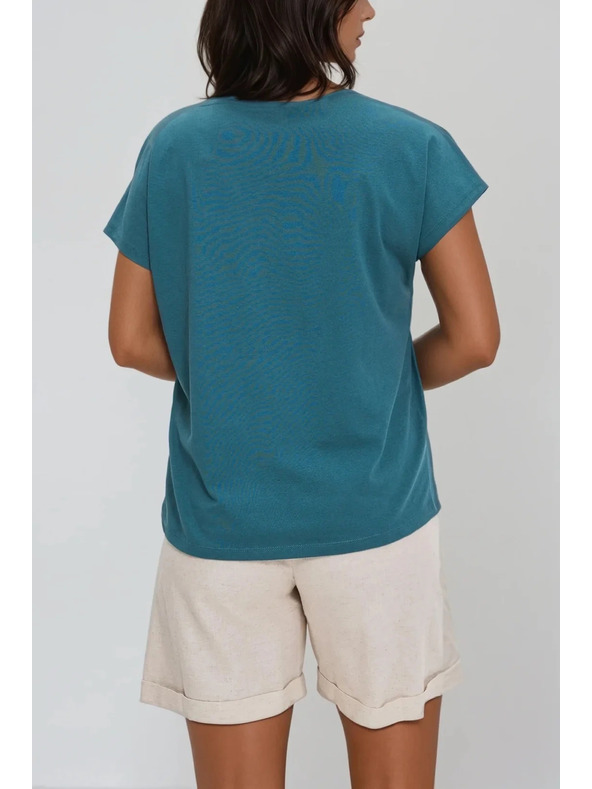 Moodo Ženska bluza s dekorativnim gumbima