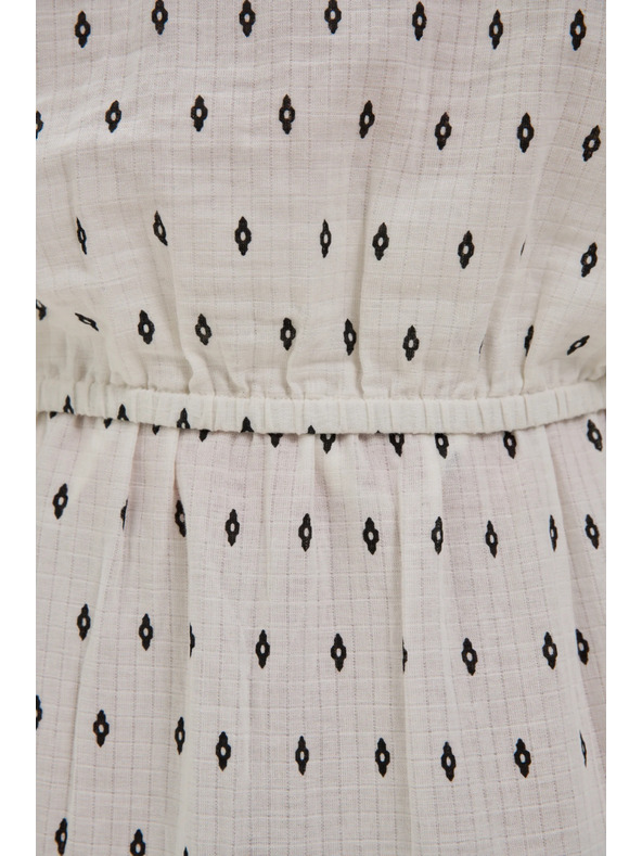 Moodo Bijela uzorovana bluza