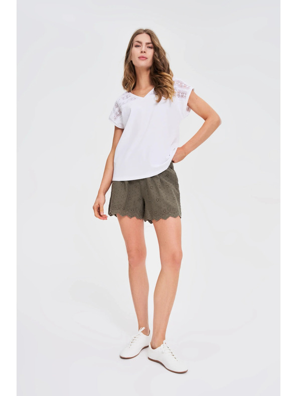 Moodo Bijela labava bluza