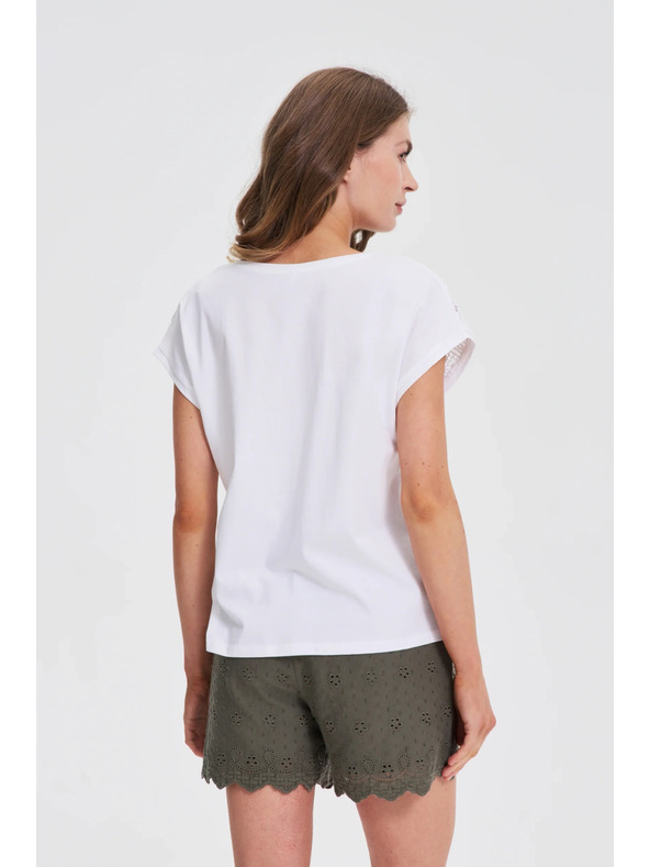 Moodo Bijela labava bluza