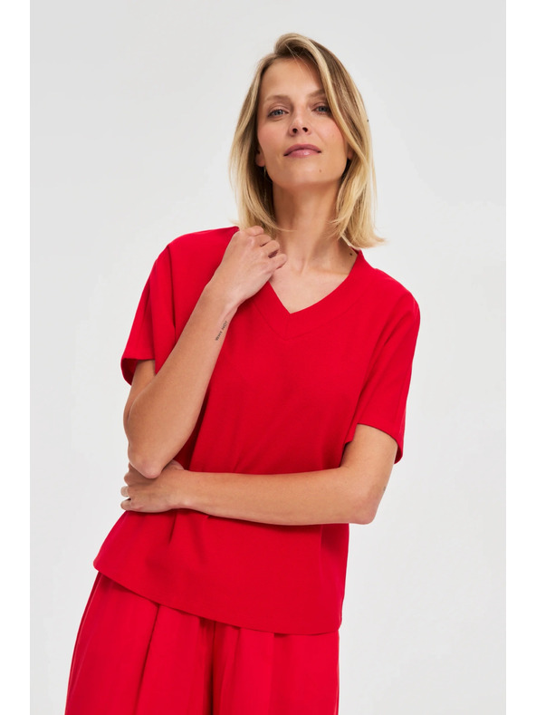 Moodo Crveni labavi top