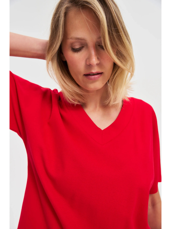 Moodo Crveni labavi top