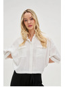 Moodo Ženski top Moodo - bijeli