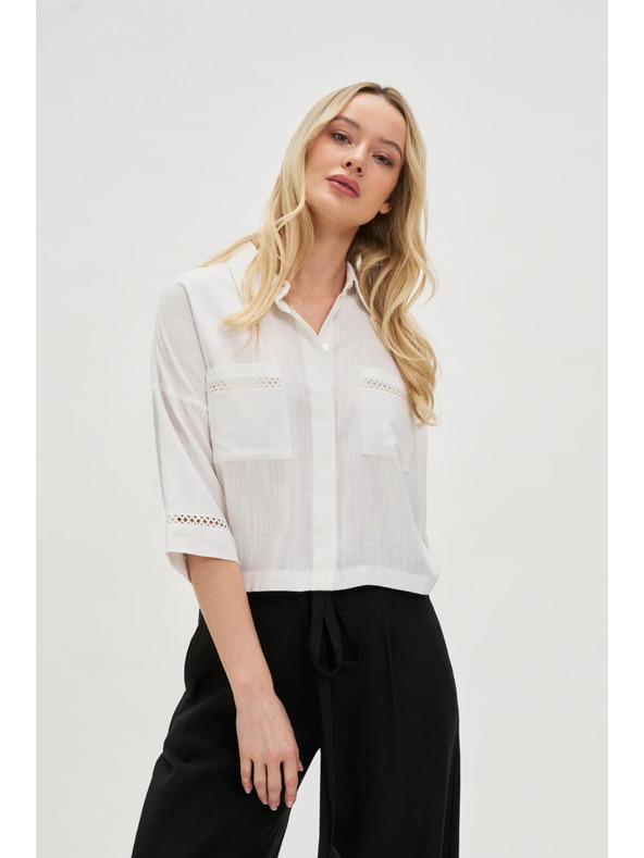 Moodo Ženski top Moodo - bijeli