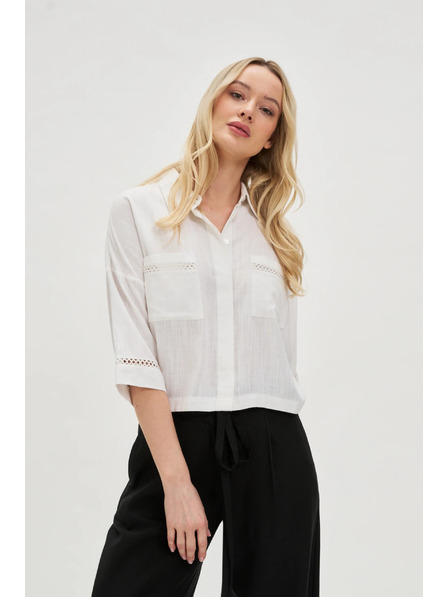 Moodo Ženski top Moodo - bijeli