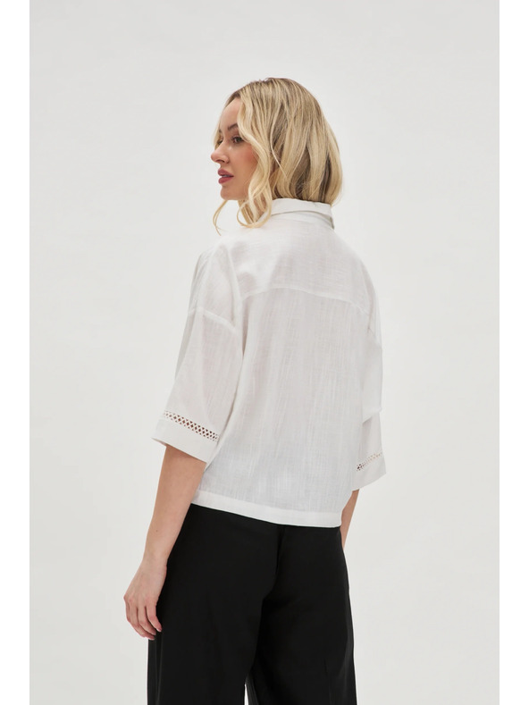 Moodo Ženski top Moodo - bijeli