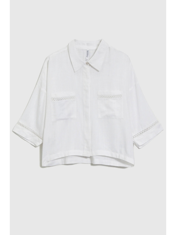 Moodo Ženski top Moodo - bijeli