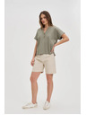 Moodo Khaki labavi top