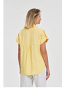 Moodo Masleno žuta bluza s kratkim rukavima