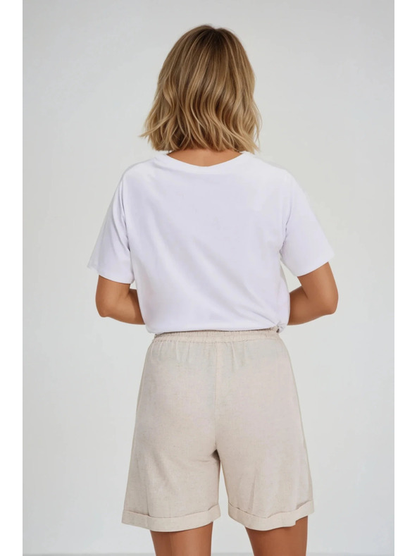 Moodo Bijeli top s madeira rubom