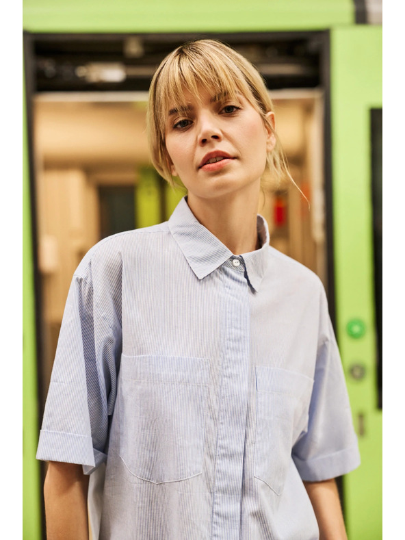 Moodo Ženska svijetloplava košulja