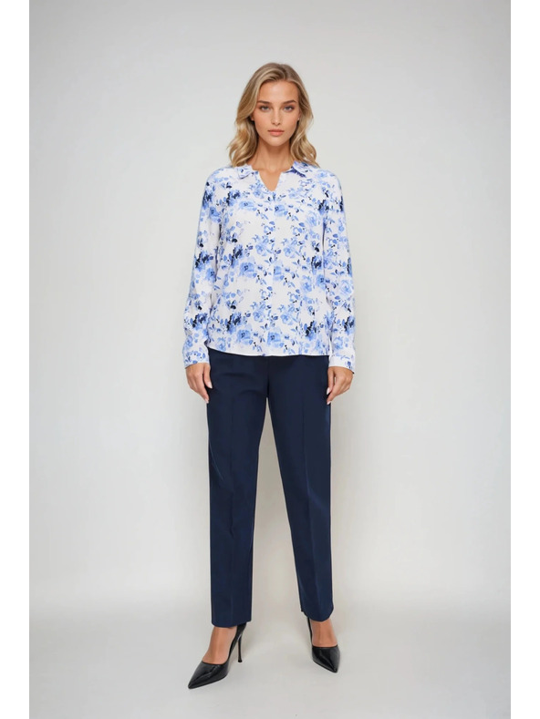 Moodo Svijetloplava cvjetna košulja Moodo