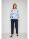 Moodo Svijetloplava cvjetna košulja Moodo
