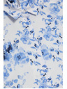 Moodo Svijetloplava cvjetna košulja Moodo