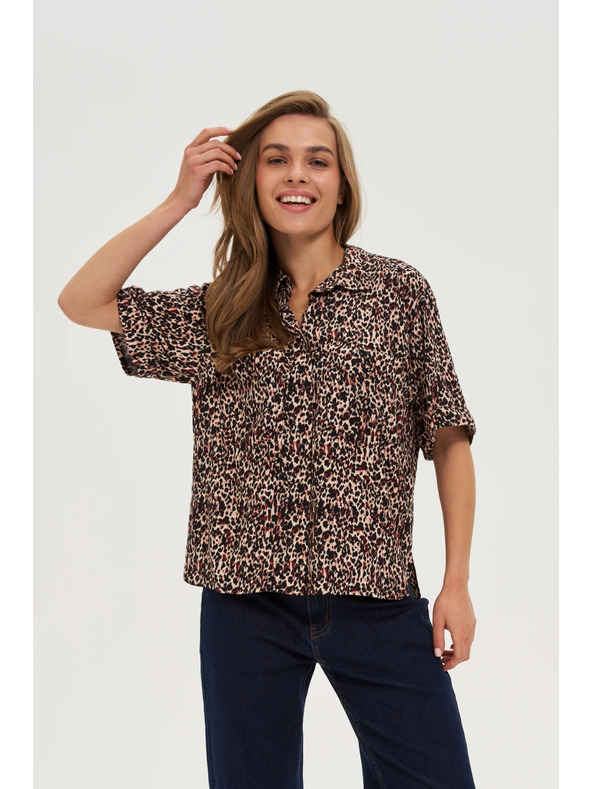 Moodo Ženska leopard košulja Moodo