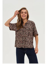 Moodo Ženska leopard košulja Moodo