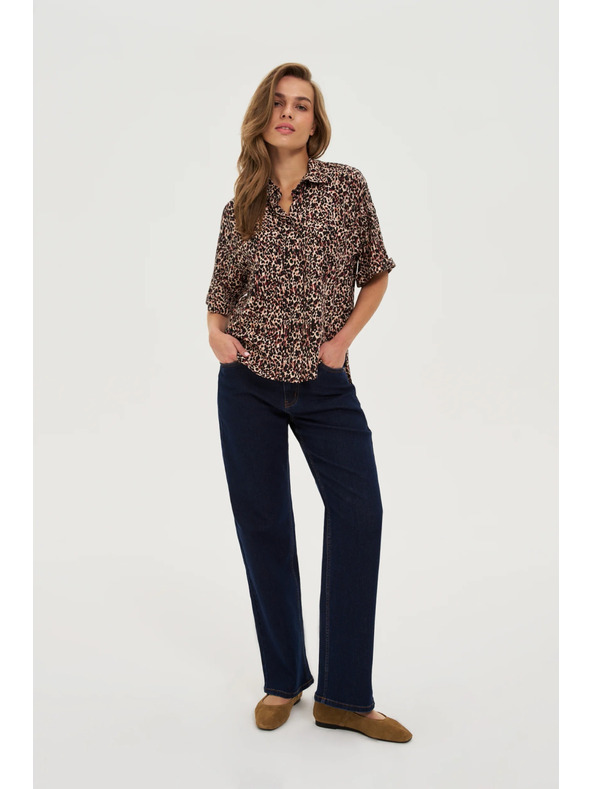 Moodo Ženska leopard košulja Moodo
