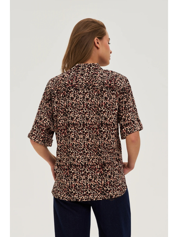 Moodo Ženska leopard košulja Moodo