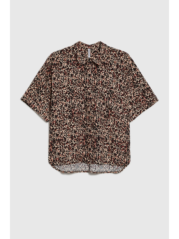 Moodo Ženska leopard košulja Moodo