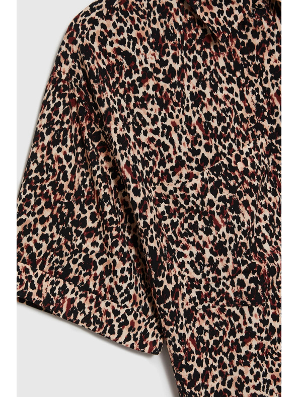 Moodo Ženska leopard košulja Moodo
