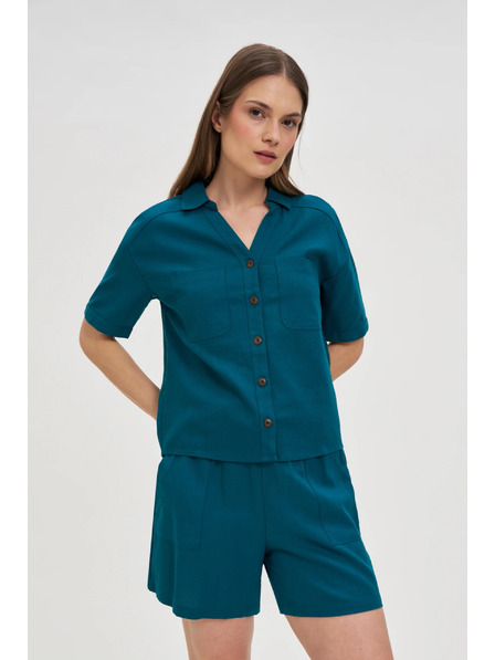 Moodo Ženski top Moodo - zeleni