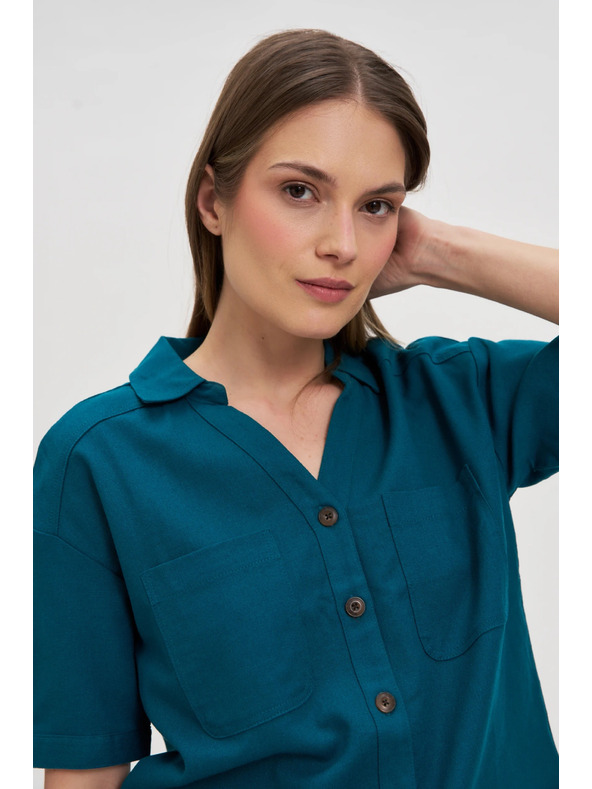 Moodo Ženski top Moodo - zeleni