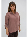 Moodo Svijetlosmeđa košulja Moodo