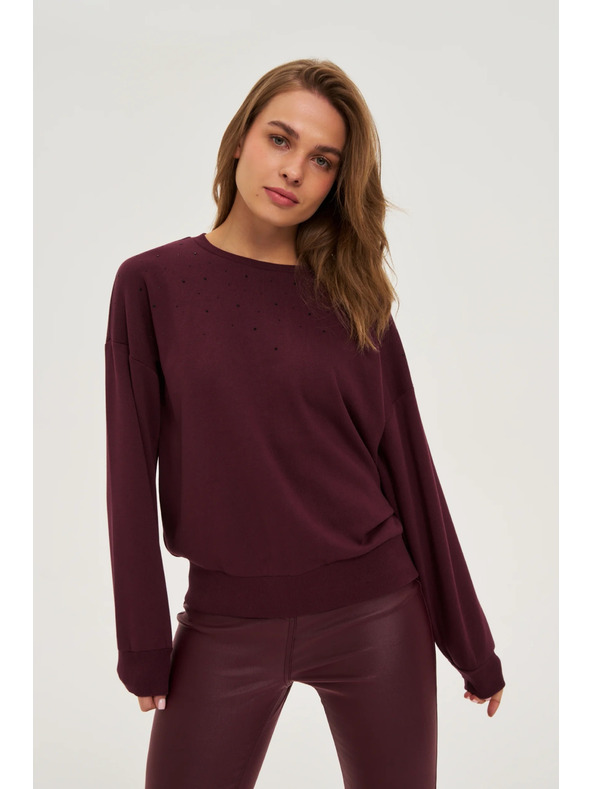 Moodo Smeđa baloon mikina Moodo