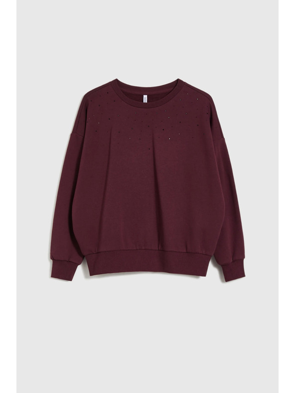 Moodo Smeđa baloon mikina Moodo