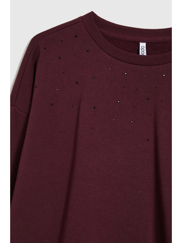 Moodo Smeđa baloon mikina Moodo