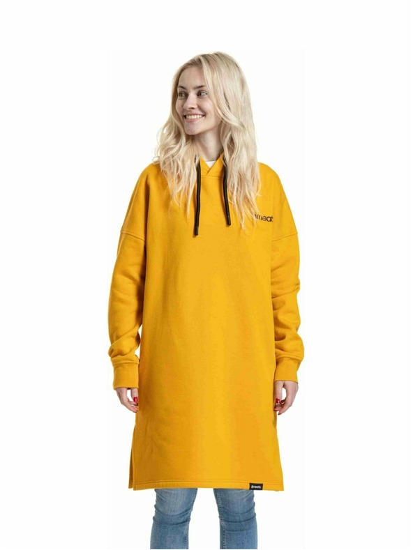 Meatfly Meatfly ženski hoodie Zyra Mustard | Žuta |