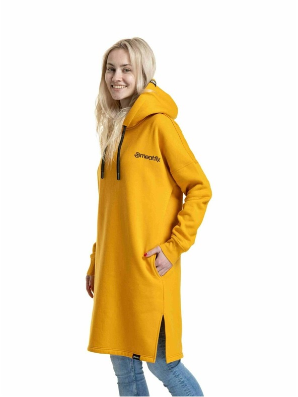 Meatfly Meatfly ženski hoodie Zyra Mustard | Žuta |