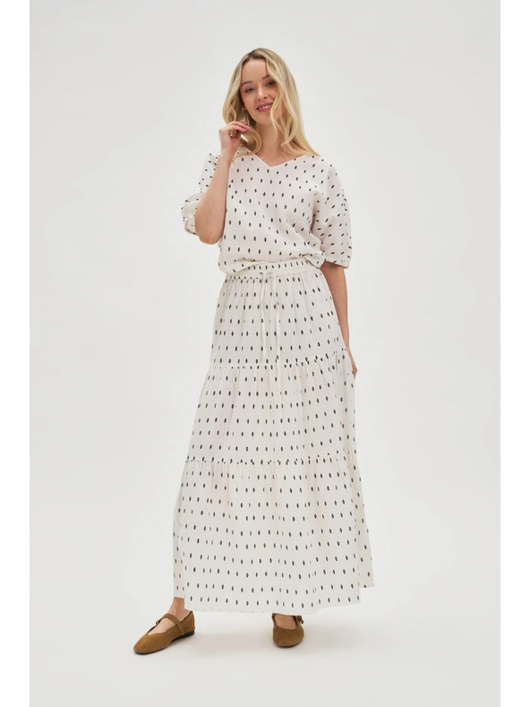 Moodo Ženska suknja Moodo - bijela